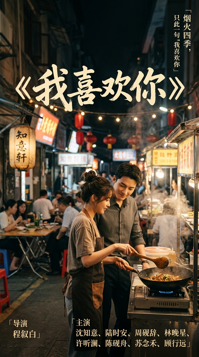 《我喜欢你》海报